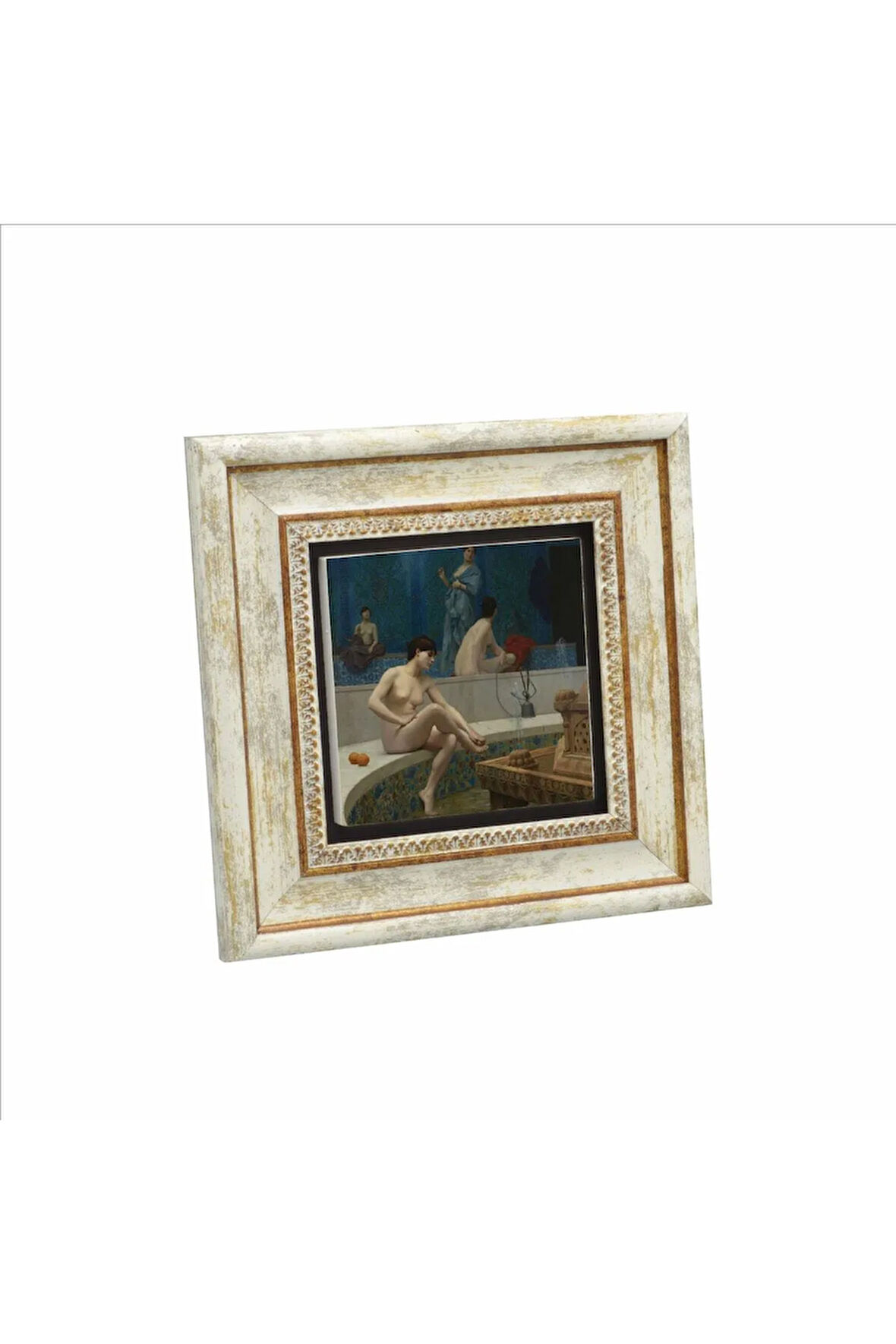 Hamam Baskılı Taş Tablo 20x20