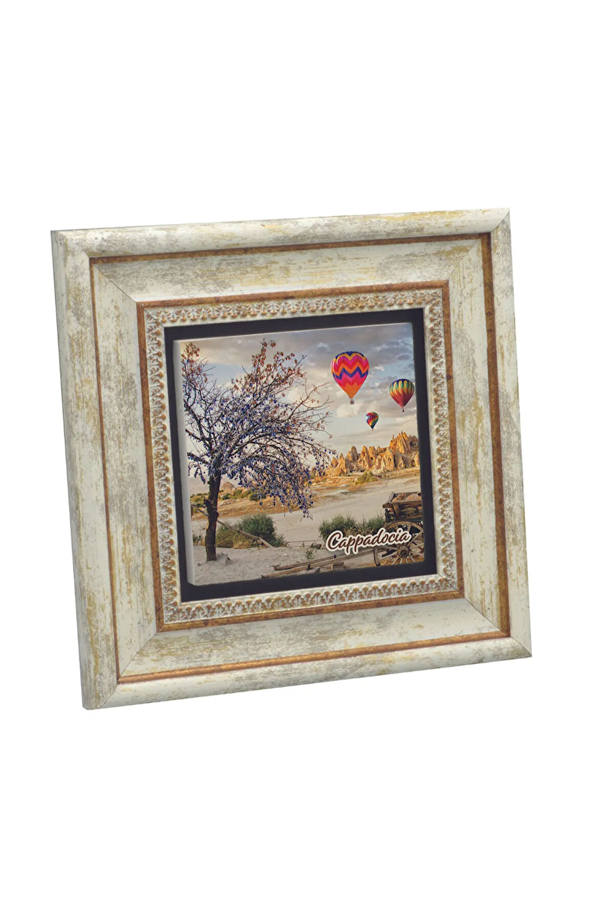 Kapadokya Baskılı Taş Tablo 20x20
