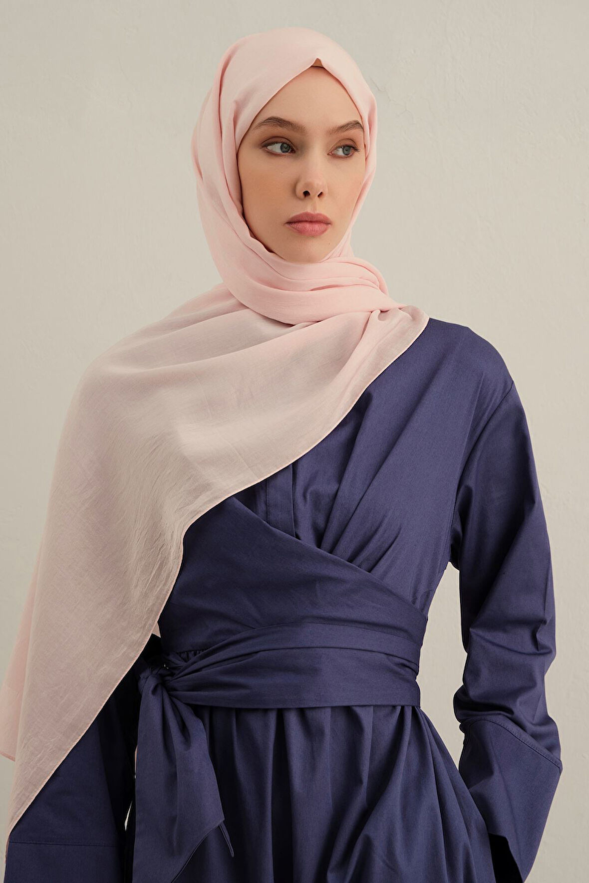 Pembe B. Lyocell Şal 39