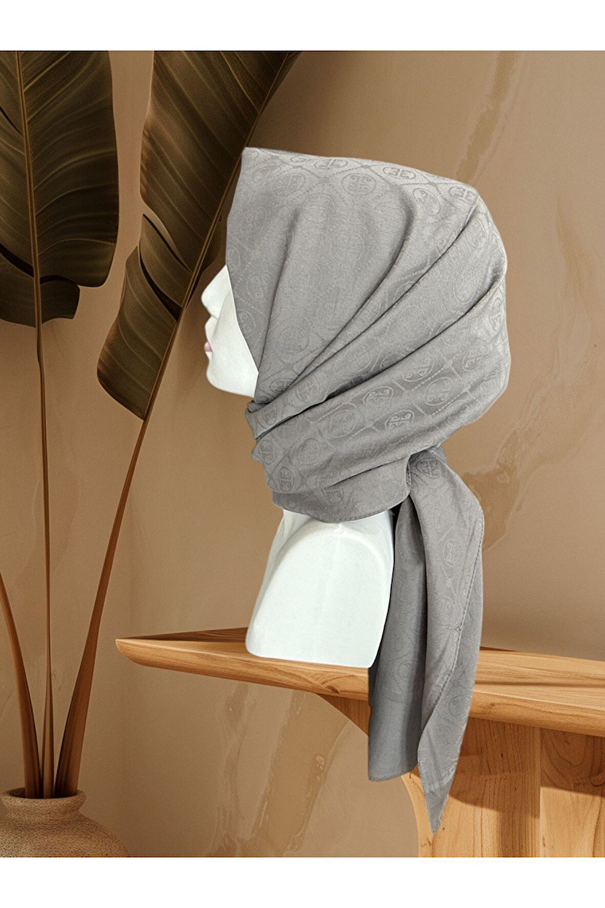 Koyu Gri Pierre Cardin Şal