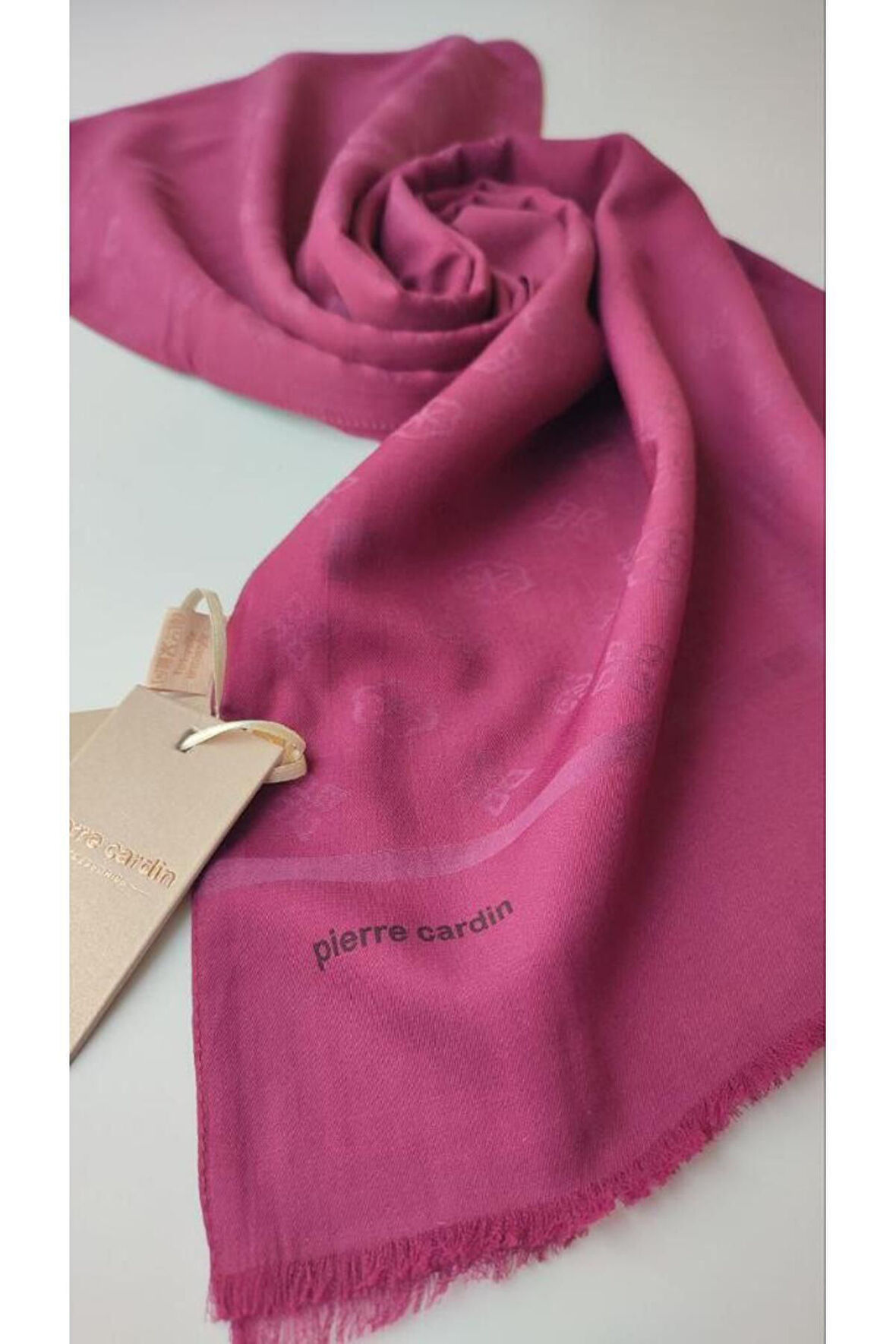 Mürdüm Pierre Cardin Cotton Şal