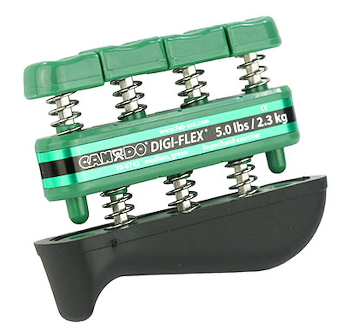 Libor CanDo® Digi-Flex® Hand Exerciser - Green, Medium - Finger (5.0 lb) / hand (16.0 lb)10-0742