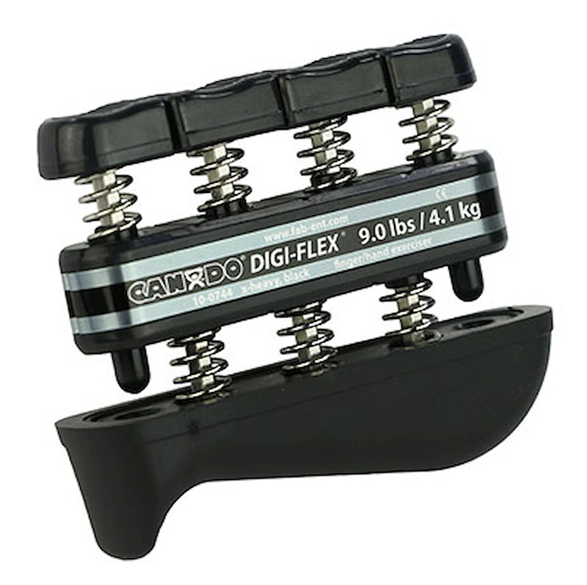 Libor CanDo Digi-Flex el egzersiz aleti - Siyah, x-ağır - Parmak (9,0 lb) / el (31,0 lb)10-0744