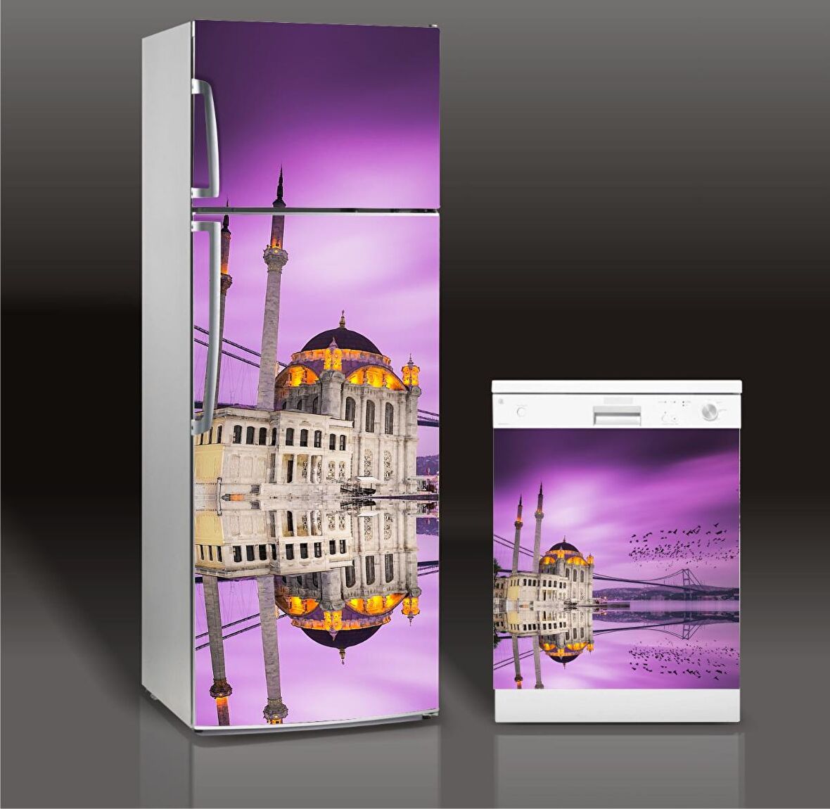 Supersticx Buzdolabı & Bulaşık Makinesi Takım Sticker