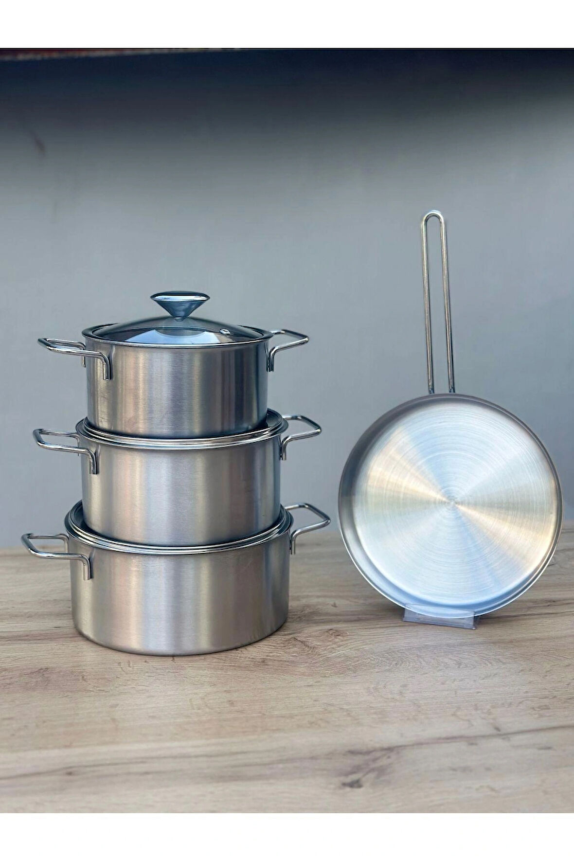 7 parça Isıtma Tencere Seti