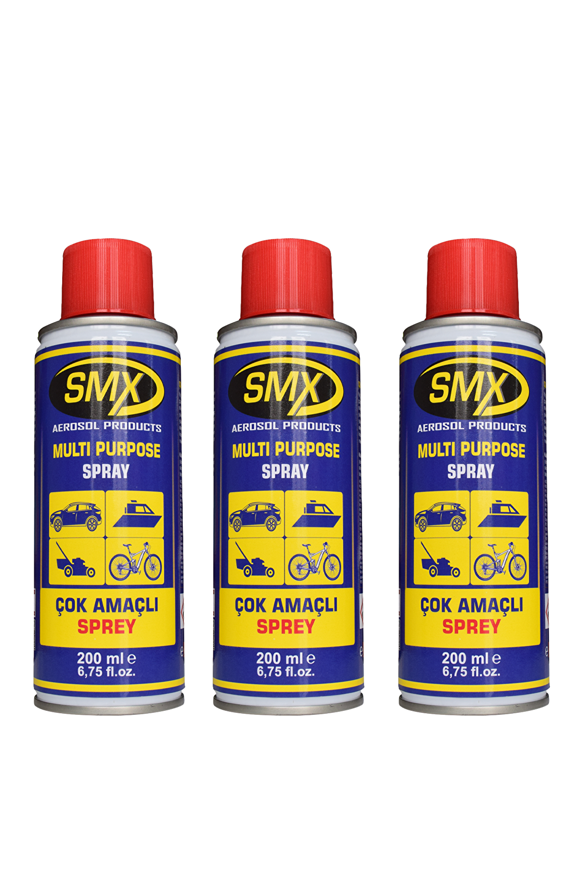 3 ADET SMX ÇOK AMAÇLI SPREY 200 Ml