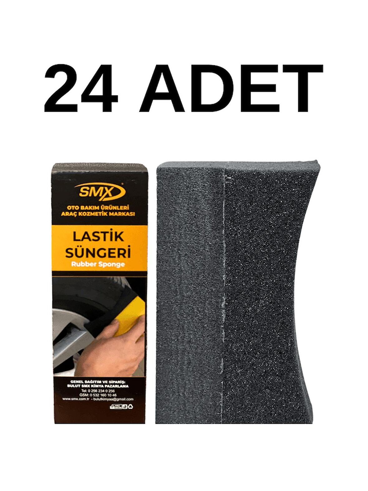 LASTİK SÜNGERİ 24 ADET