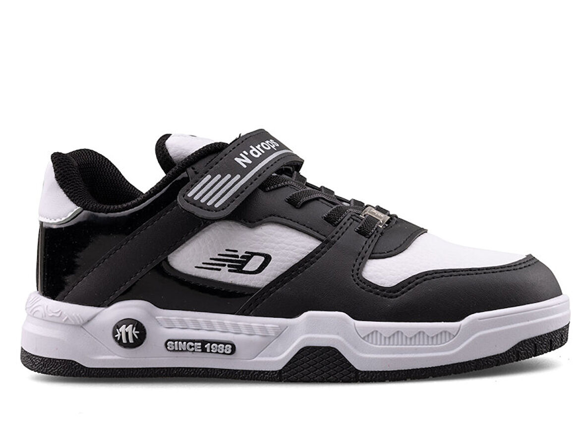 N Drops Cırtlı Lastikli Unisex Erkek Kız Çocuk Spor Ayakkabı Sneakers 012