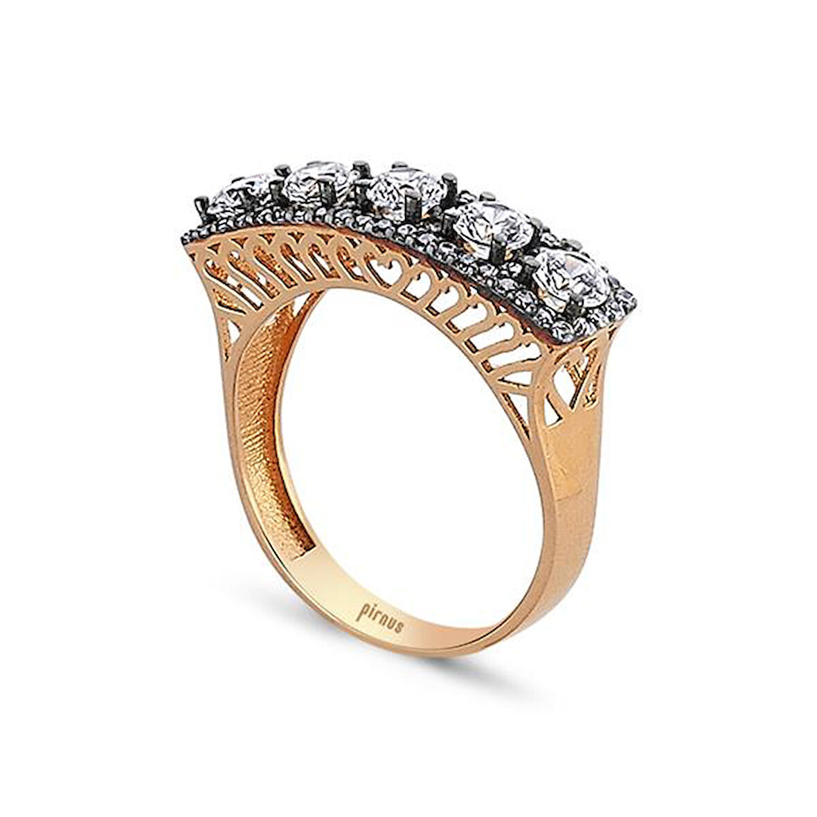 Altın Beştaş Yüzük