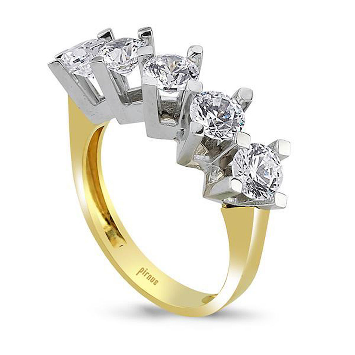 Altın Beştaş Yüzük