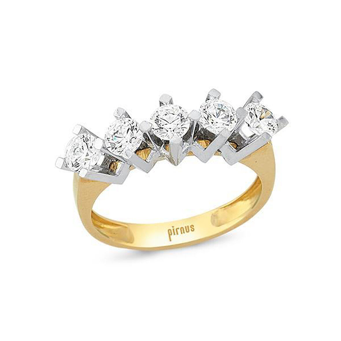 Altın Beştaş Yüzük