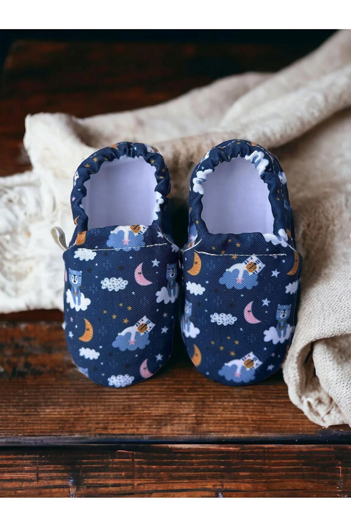 Iyi Geceler Organik Pamuk Kreş-ev Patiği