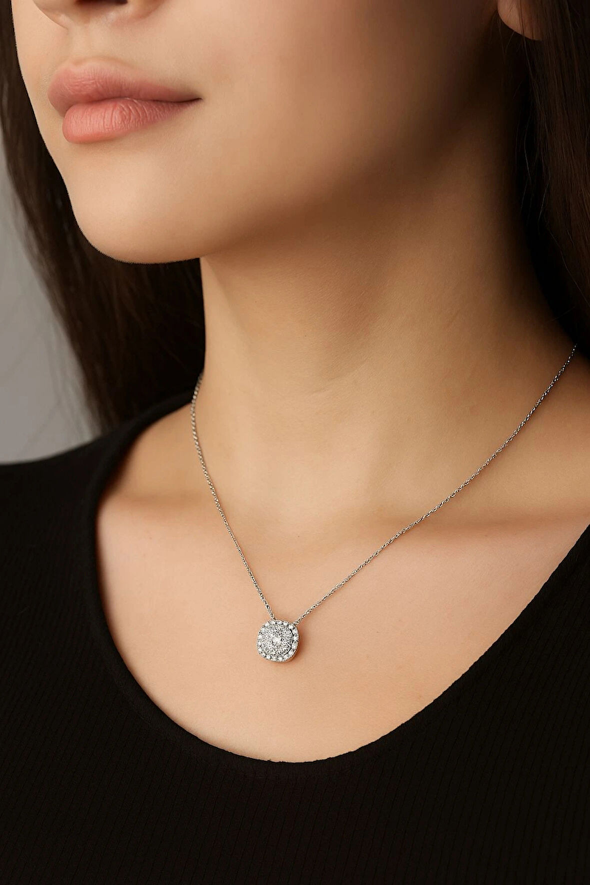 0.47 CT. Star Pırlanta, Pırlanta Kolye