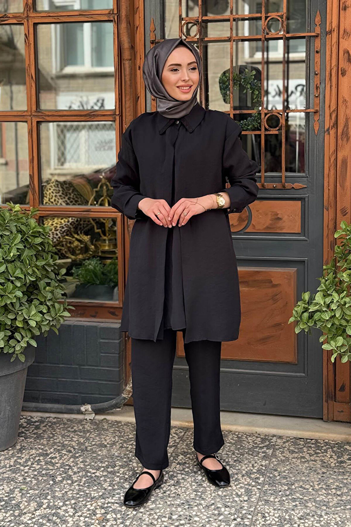 Naki & Mascara Tunik 25MY2126 Siyah