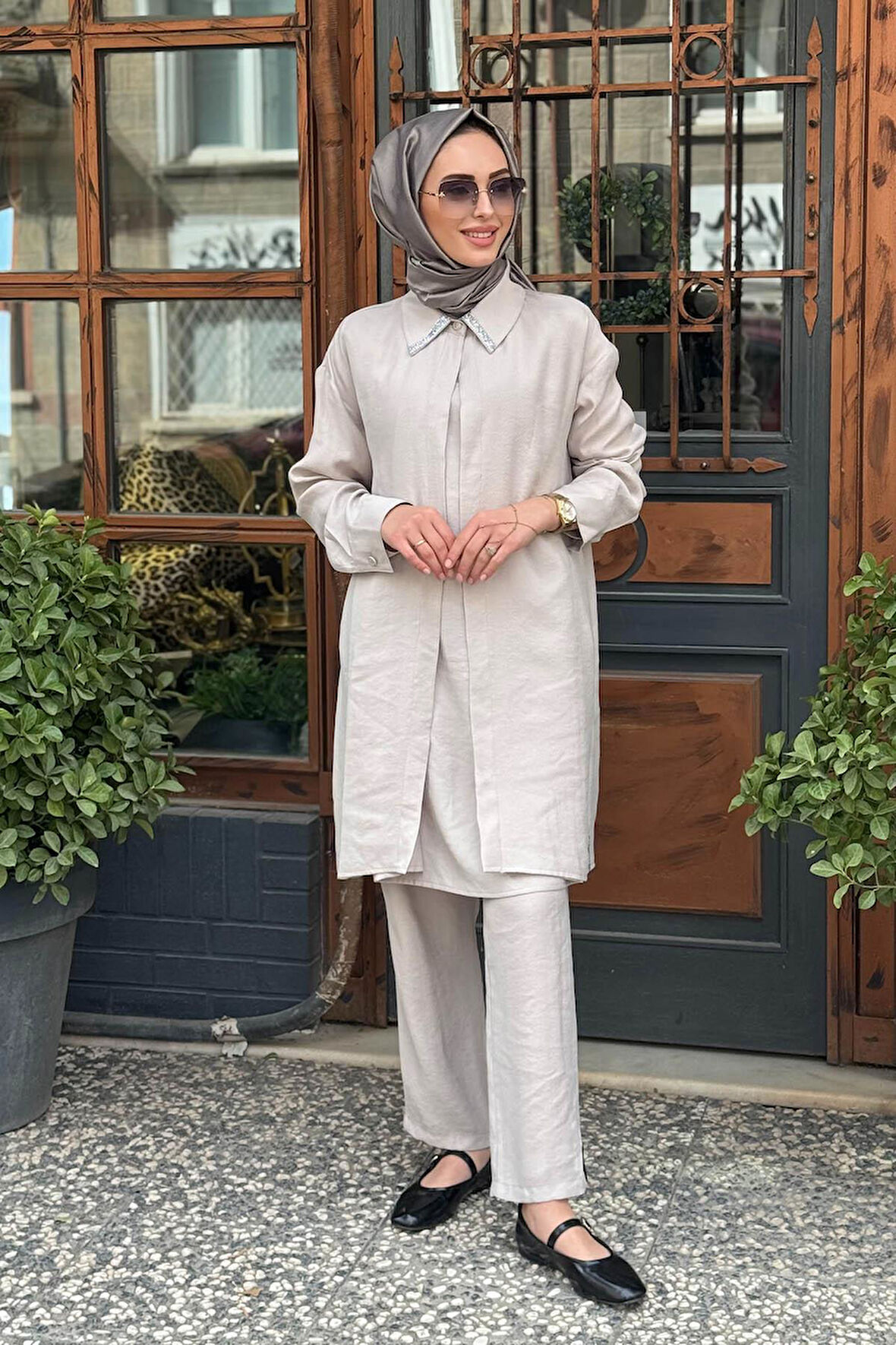 Naki & Mascara Tunik 25MY2126 Bej