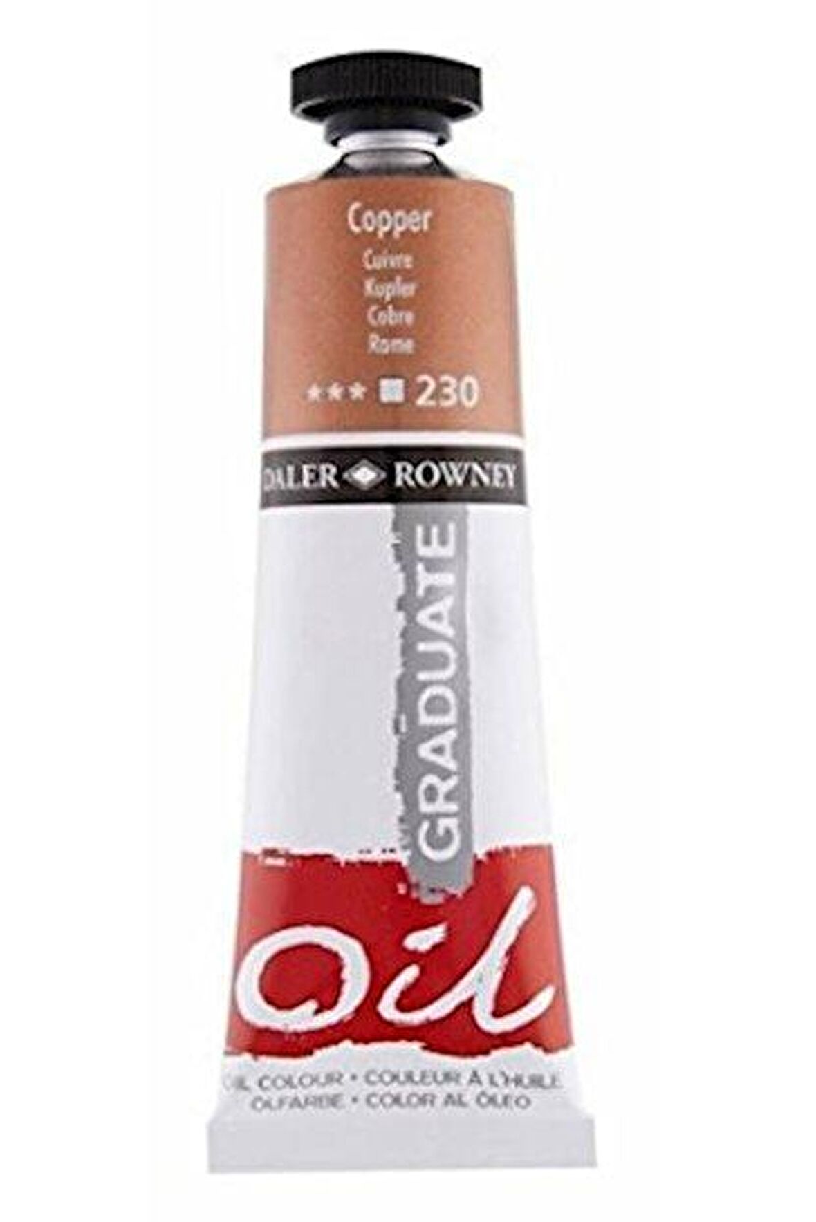 Daler Rowney 230 Graduate Yağlı Boya Grad Oıl 38ml Copper