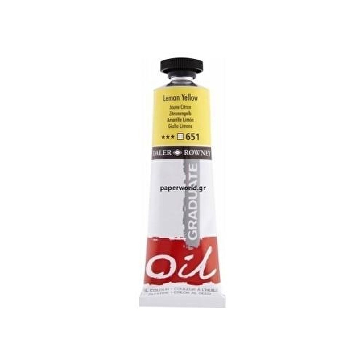 Daler Rowney Yağlı Boya Grad 38Ml-651 Lemon Yellow