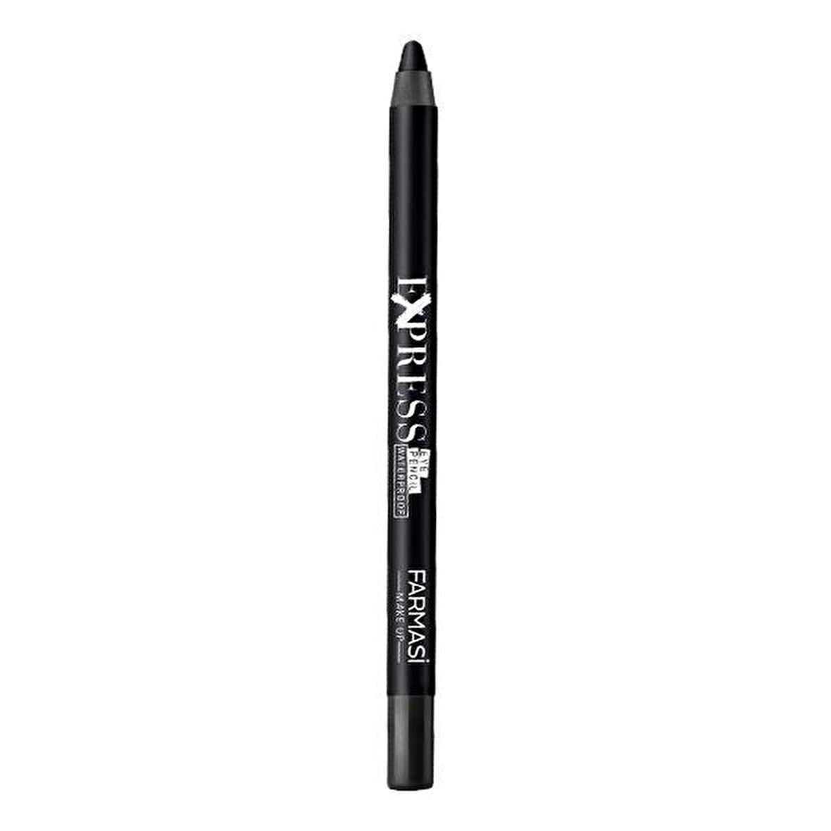 FARMASİ EXPRESS WATERPROOF GÖZ KALEMİ SİYAH 01