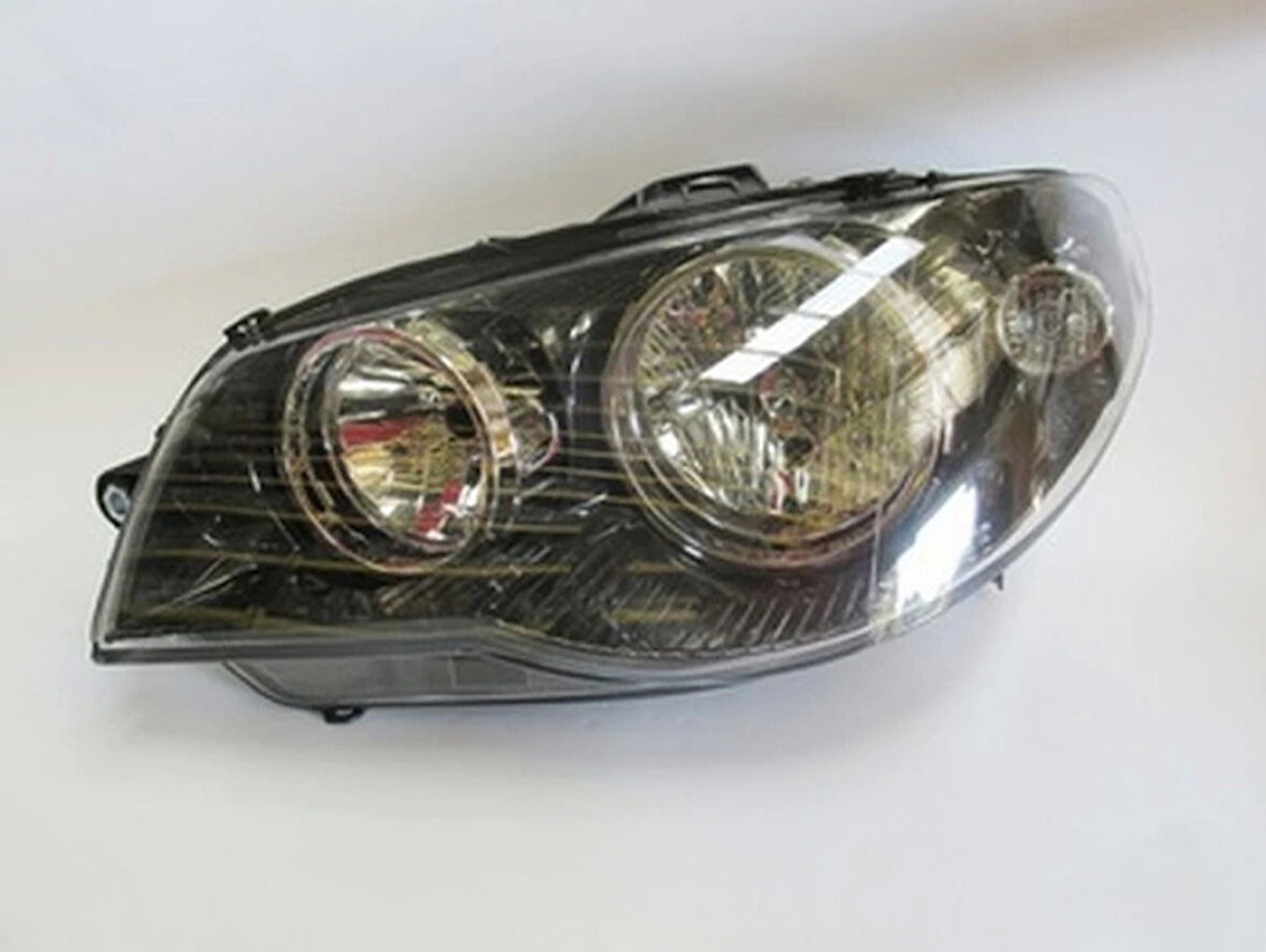 2005-2013 Fiat Albea Far Lambası Sol Elektrikli-Motorsuz Siyah 8 Fişli (Ayfar) (Adet) (Oem No:51773144)