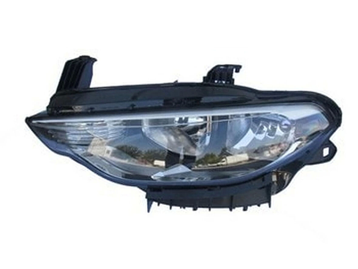 2015-2019 Fiat Egea Sdhb Far Lambası Sağ Elektrikli-Motorlu (Siyah-Nikelajlı) (H7-H15) (Ayfar) (Adet) (Oem No:51984489)