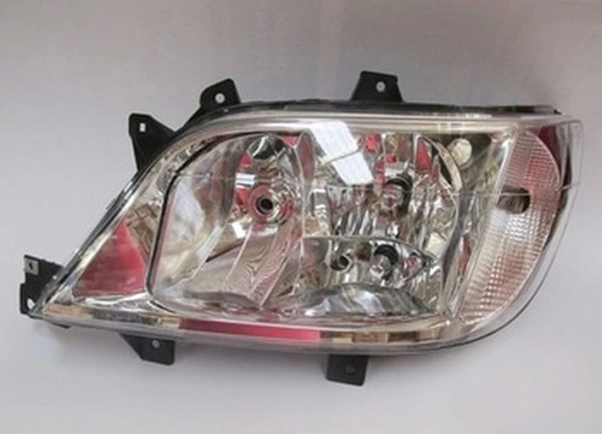 2003-2007 Mercedes Sprinter Far Lambası Sol Elektrikli-Sisli-Şeffaf Cam-2010 Pinli (H3-H7-H7)(Ayfar) (Adet) (Oem No:9018202661)