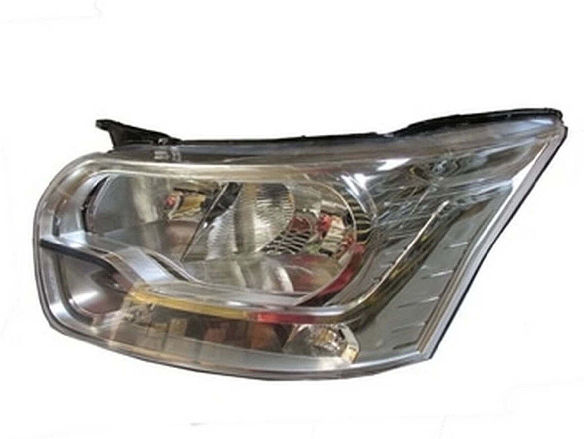 2014-2018 Ford Transit V363 Far Lambası Sol Elektrikli-Motorlu-Nikelajlı 9Fişli (H7-H15)(Ayfar) (Adet) (Oem No:Bk3113W030Bf)