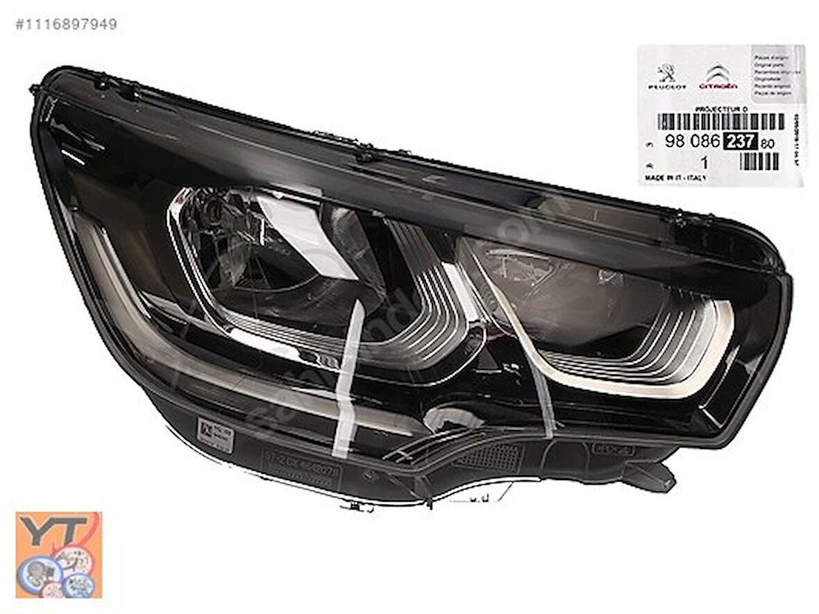 Far Sağ Psa C4 Iı B.M 2012- (Oem No: 9808623780)