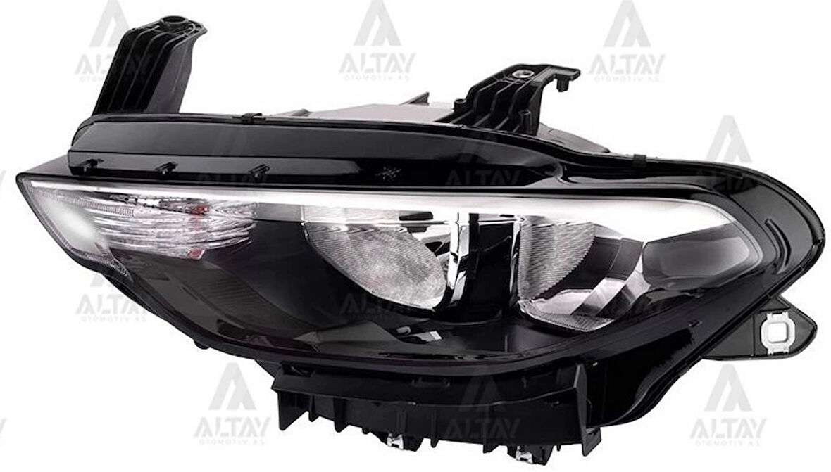 Far Egea 2015 Sonrası  Motorlu Siyah Çerçeveli Sağ (Oem No:51984489) (Adet)