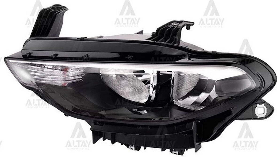 Far Egea 2015 Sonrası  Motorlu Siyah Çerçeveli Sol (Oem No:51984488) (Adet)