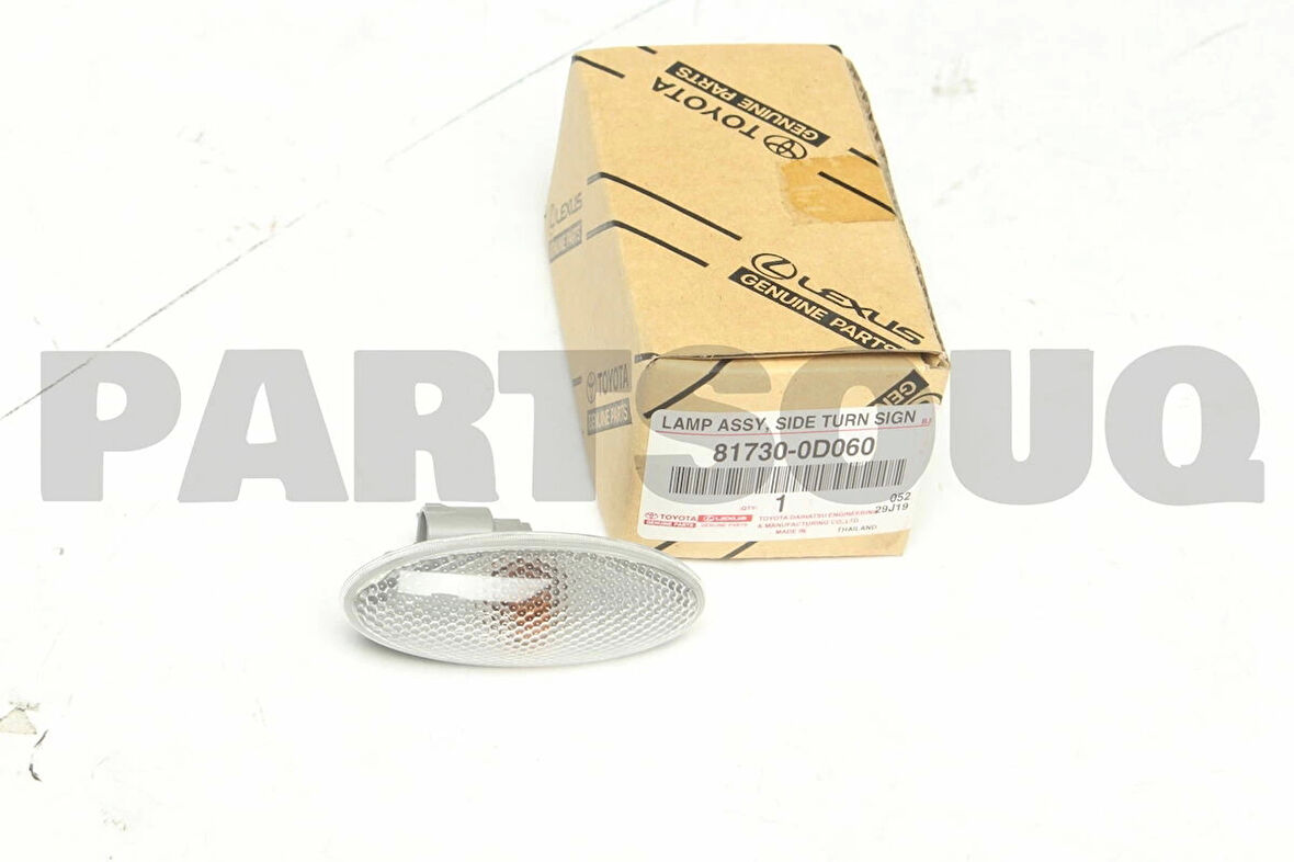 Sinyal Lambası Çamurluk Yarıs 06-08 Duylu Sağ (Oem No: 81730-0D060)