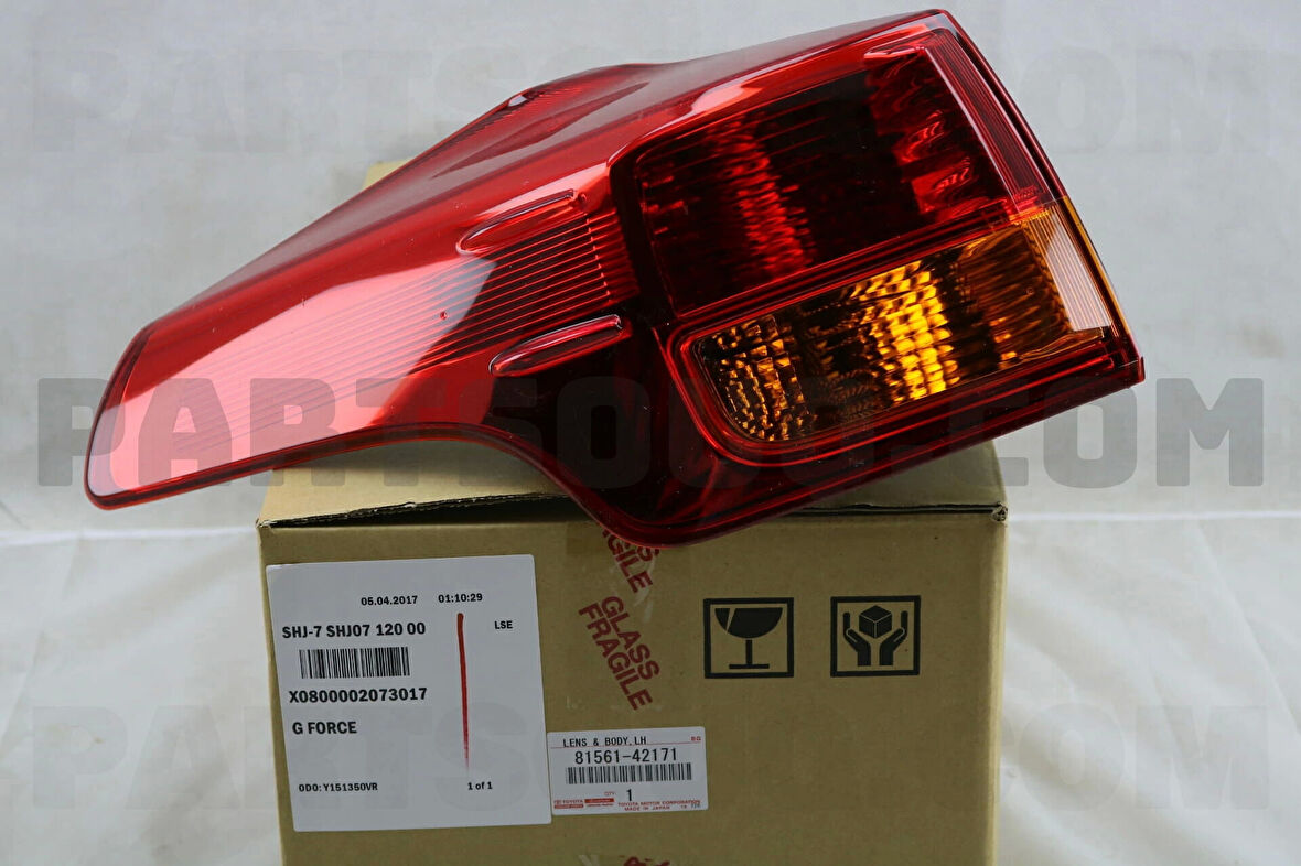 Stop Lambası Dıs Sol Japon Rav4 (A4) Benzin-Dizel 13-15 (Oem No: 81561-42171)