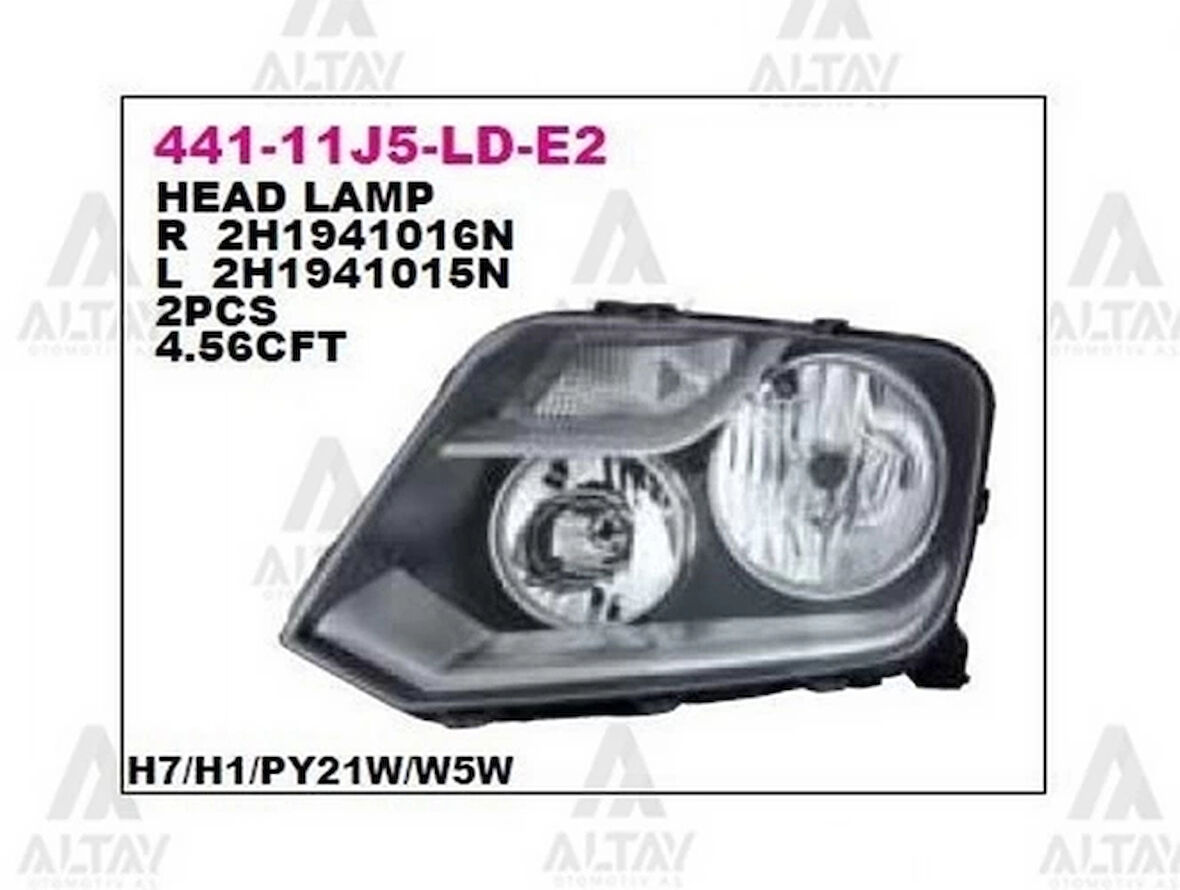 Far Golf7 Sağ 2013 Sonrası  Xenon (Oem No:5G1941040) (Adet)