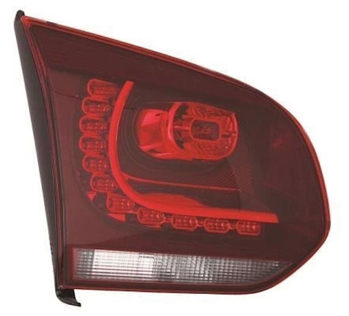 Stop Lambası Iç Sol Ledlı (Koyu Kırmızı) Vw Golf6 Bm 10-13 (Oem No: 5K0945093P)