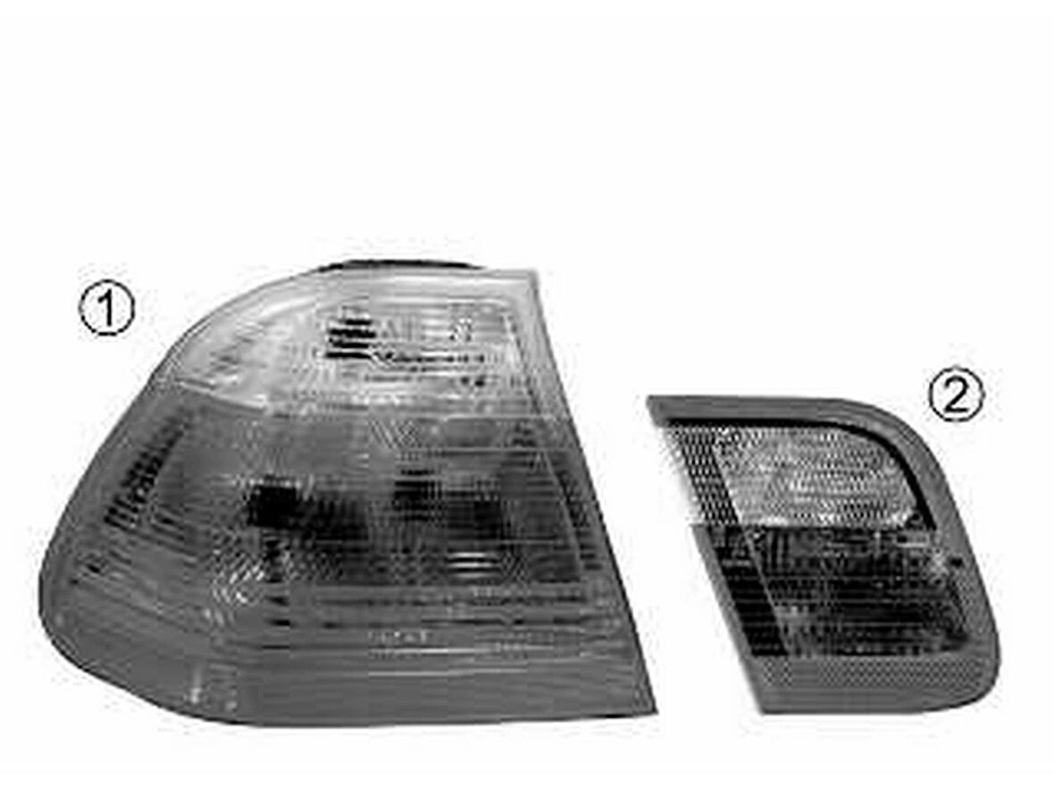 Bmw E46   4 99 01 Stop Lambası Dış Sağ Beyaz (Oem No:63218383822)