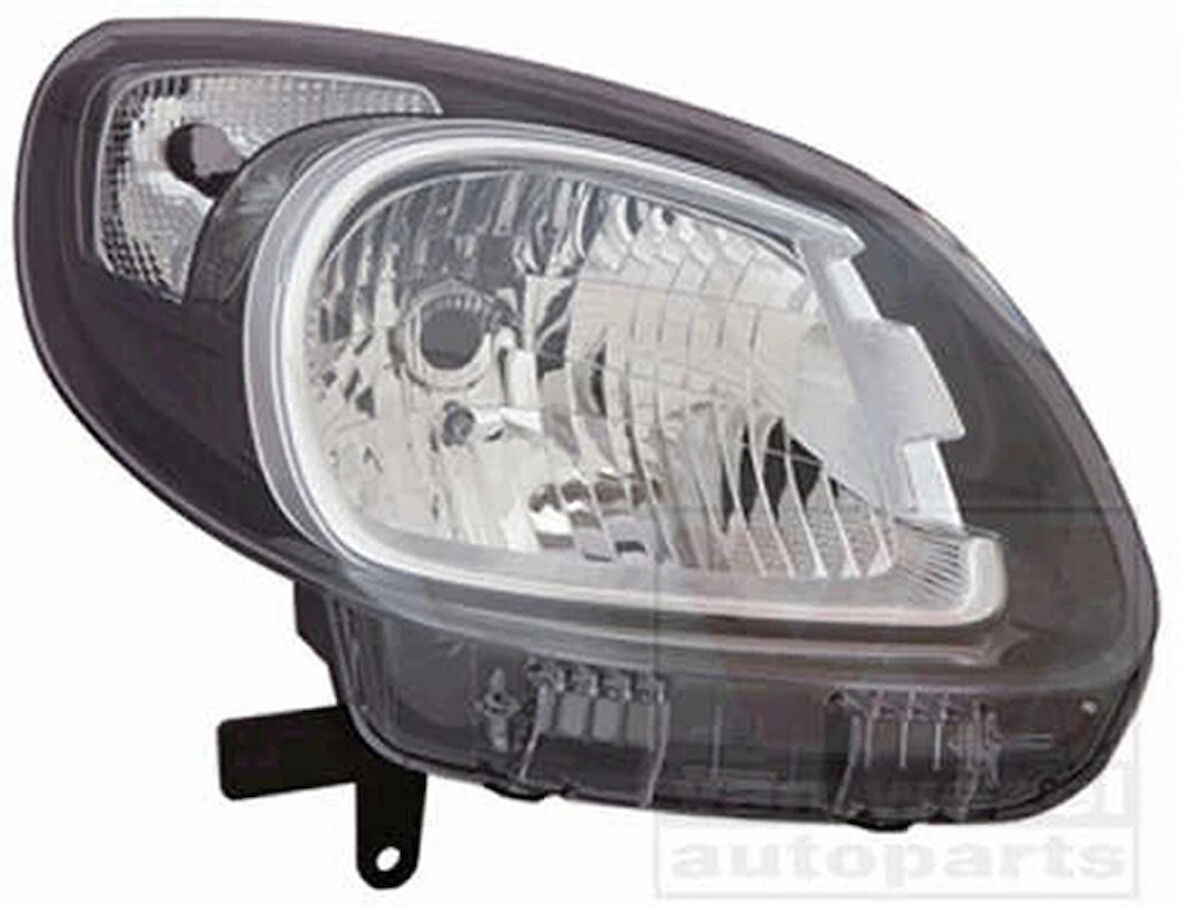 Renault Kango Iıı 2013  Far Sağ Sıyah (Oem No:260103948R)