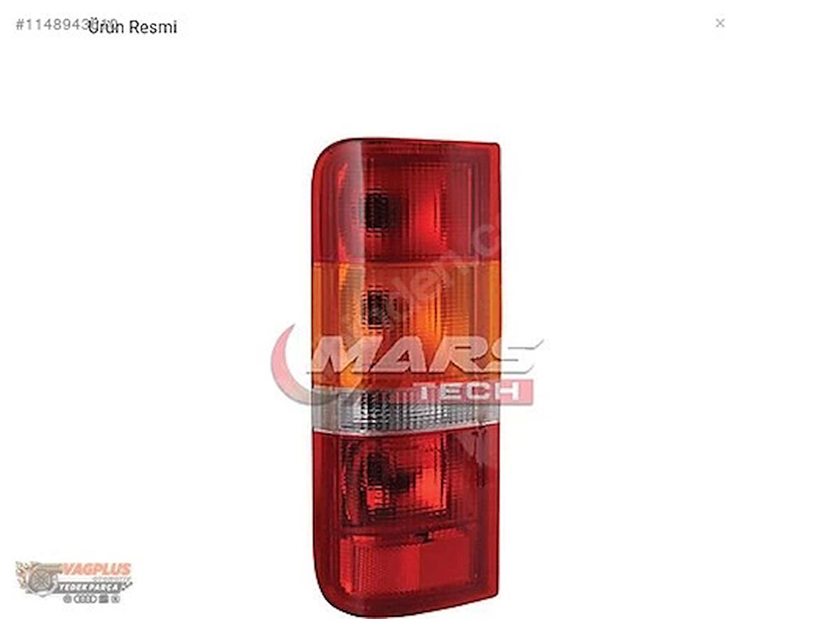 Stop Lambası Transıt 92-00 T-12 / T-15 Duysuz Sol (Oem No: 1063538)