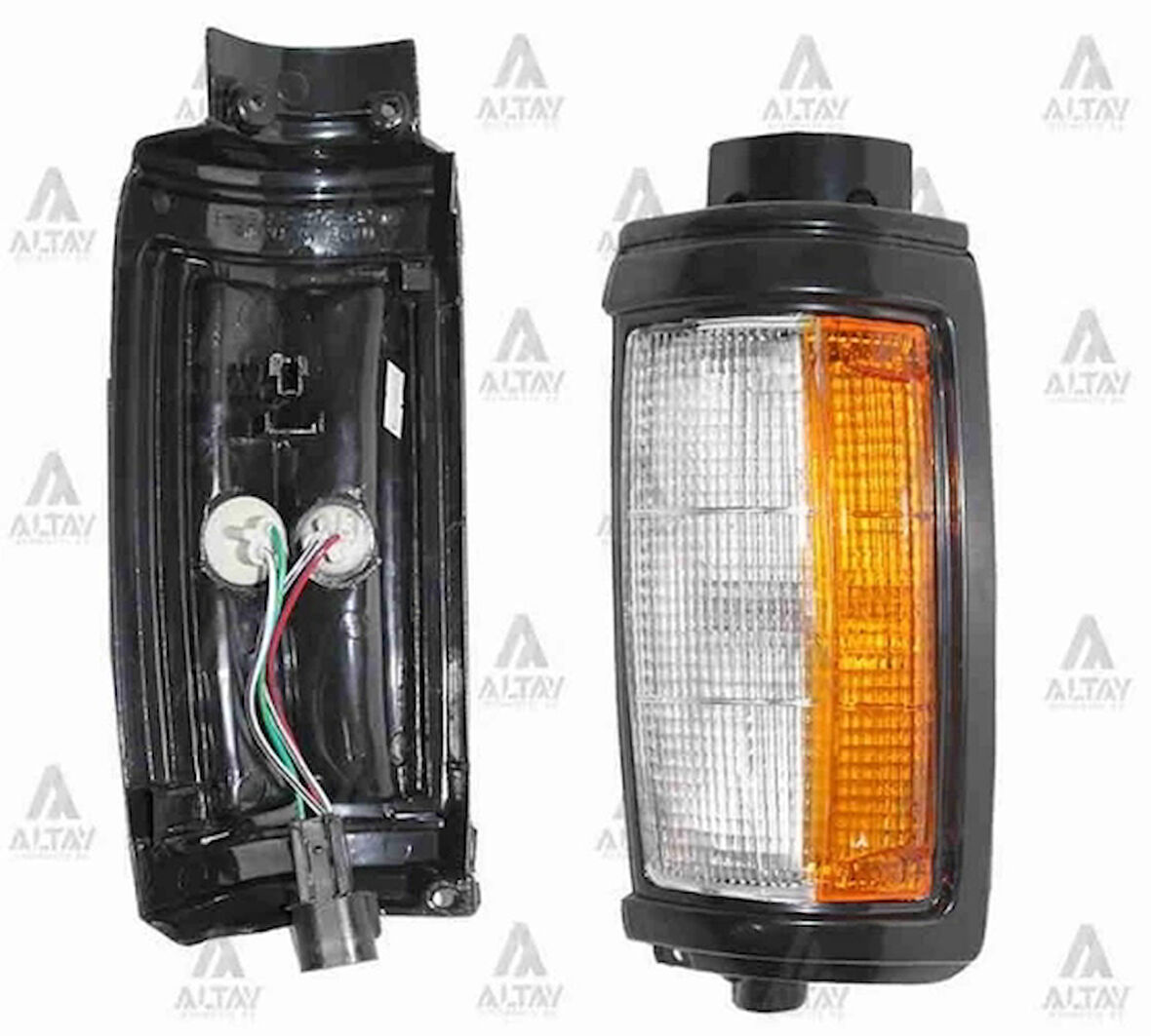 Sinyal Lambası L-200  1996-1998 Siyah Duylu Sağ (1 Adet) (Oem No: Mb527090)