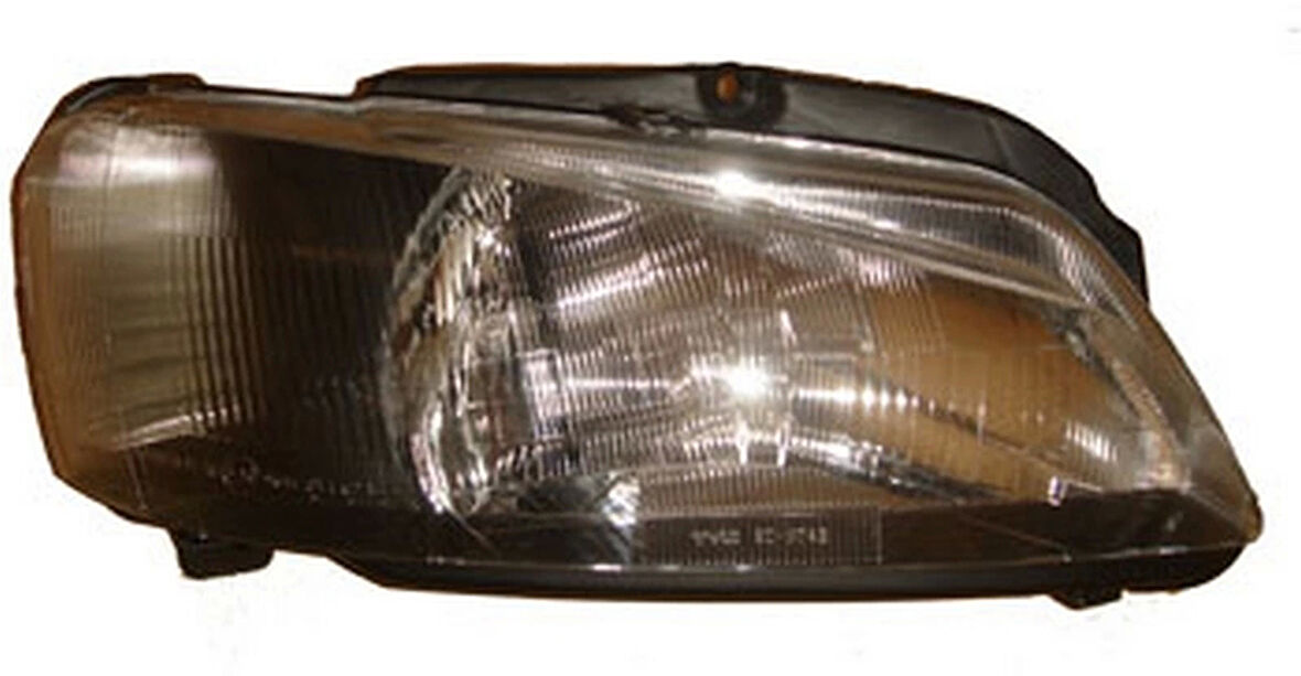 1997-2001 Peugeot 106 Modifiye Far Lambası Sağ Manuel Siyah (H4) (Tyc) (Adet)