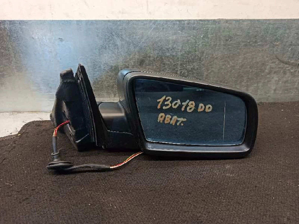 Dıs Dıkız Aynası Sol Elektrikli Isitmali Astarli Mavi Cam Kör Noktali Bmw E60 Bm 2003-2010 (Oem No: 51167174746)