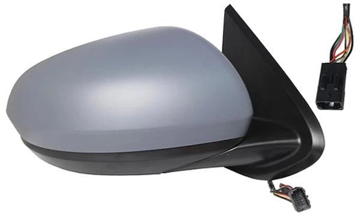 Dıs Dıkız Aynası Sağ 12H7P-Elektrıklı Isıtmalı Astarlı Sensörlü Renault Duster Bm 18- (Oem No: 963017708R)