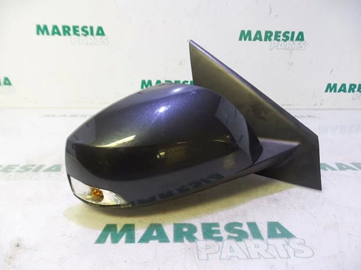 Dıs Dıkız Aynası Sağ 16H7P-Elektrıklı Isıtmalı Astarlı Sınyallı Mavı Cam Renault Laguna Bm 07- (Oem No: 963010152R)
