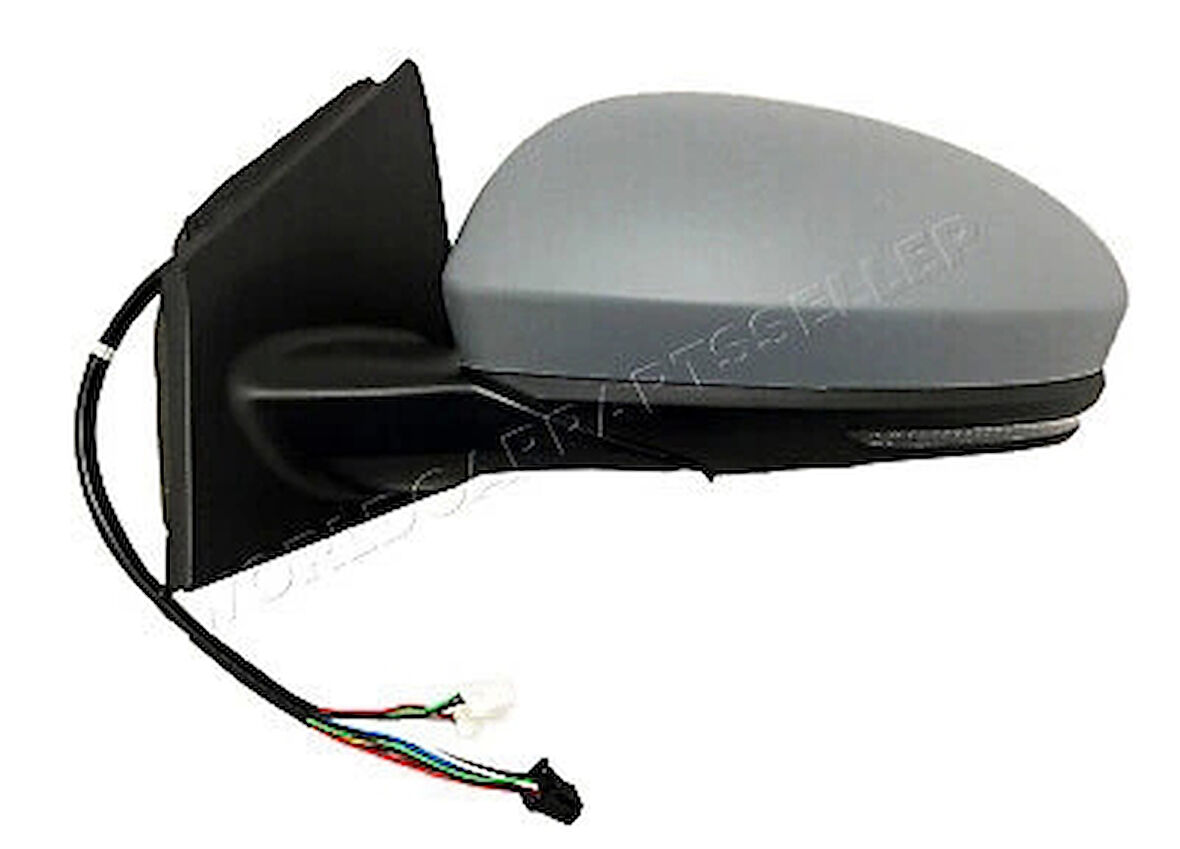 Dıs Dıkız Aynası Sol 12H9P+12H4P-Elektrikli Katlanir Isitmali Astarli Sinyalli Aydinlatmali Blis Kör Renault Megane Iv Bm 16- (Oem No: 963023922R)