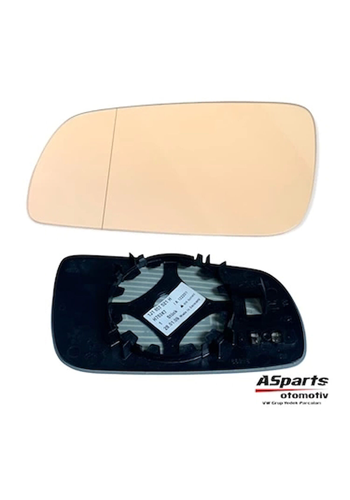 Ayna Camı Sol Vw Golf4-Bora Bm 97-04 (Oem No: 1J1857521H)