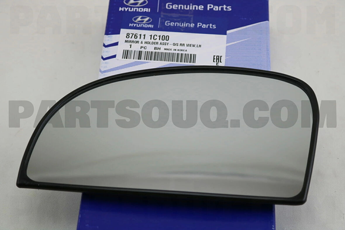 Hyundaı Getz Mekanik Ayna Camı 99/11 Sol 87611-1C100 (Oem No: 87611-1C100)