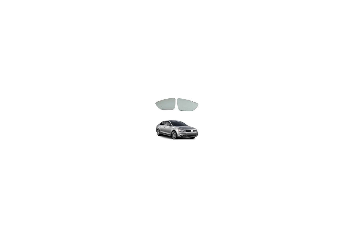 Vw Jetta6 Passatransporter T7 Elektrikli Ayna Camı 10/15 Mavi Cam Sağ (Oem No: L-1622)