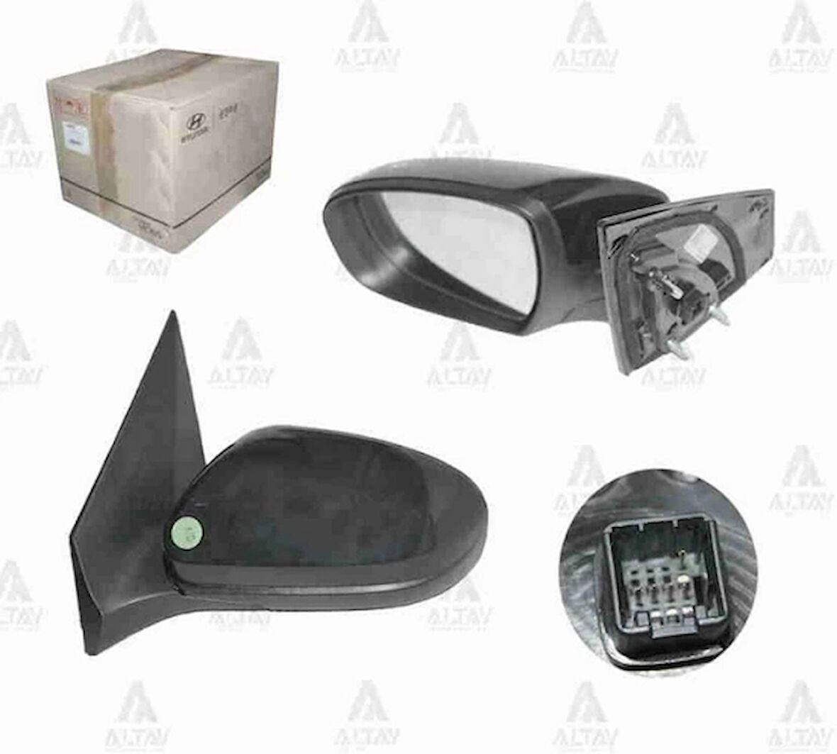 Ayna Dış Dikiz İ20 2015-2018 Elektrikli Sol (1 Adet) (Oem No: 87610-C8050)