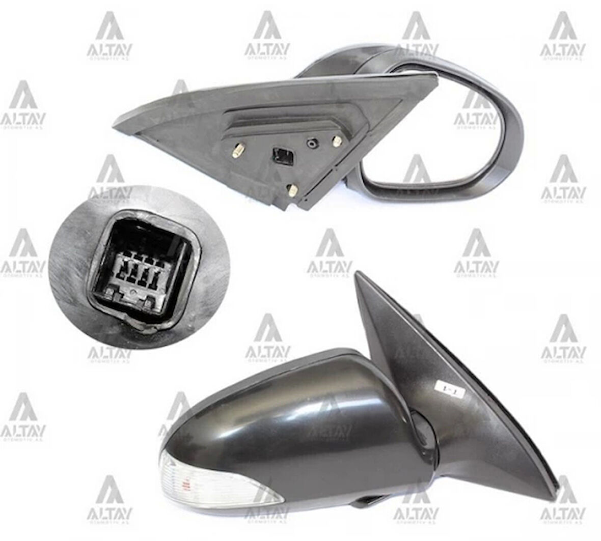 Ayna Dış Dikiz İ30 2007-2011 Elektrikli Sinyalli Sağ (1 Adet) (Oem No: 87620-2L600)