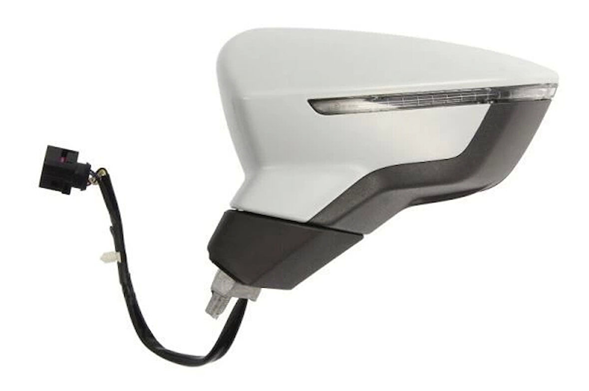 Dış Dikiz Aynası Leon 2013 Sonrası  Elektrikli, Isıtmalı, Astarlı, Katlanır Sağ (Vıewmax) (Oem No:5F1857508P9B9) (Adet)