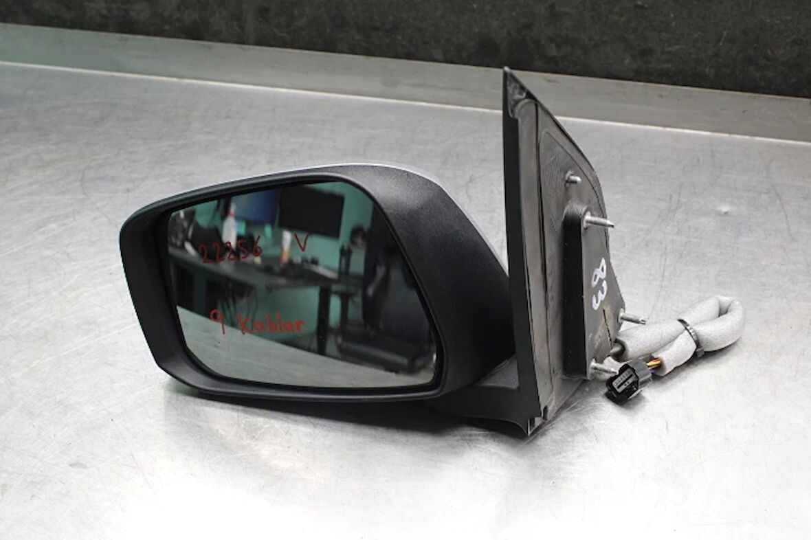 Ayna Dış Dikiz Pıckup 08Sonrası Navara Elektrikli Isıtmalı Sinyalli Otomatik Katlanır Krom Sol (Oem No: 96302-4X10A)