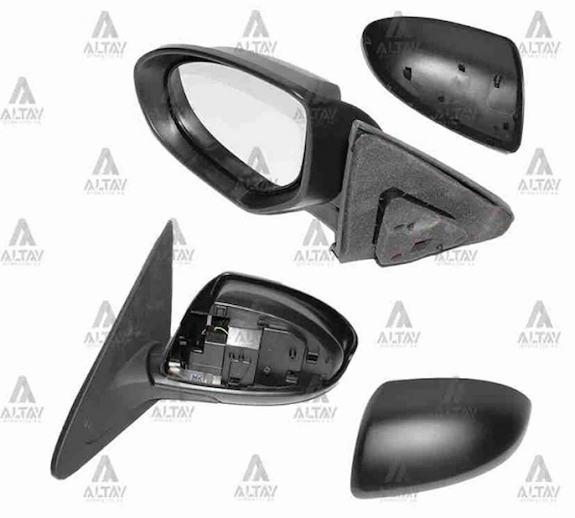 Dış Dikiz Aynası Mazda 3 2009-2013 Elektrikli Isıtmalı Otomatik Katlanır Sol (Oem No:Bcd2-69-18Zd) (Adet)